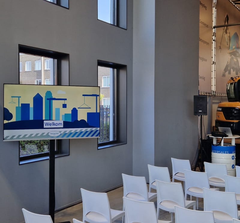 verhuur bedrijfspresentatie